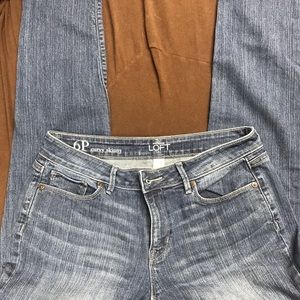 Ann Klein the loft jeans size 6 petite